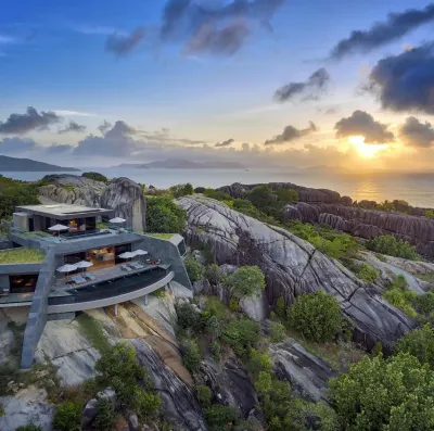 Six Senses Zil Pasyon Hotels near Veuve Nature Reserve