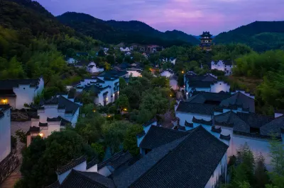 武義璟園蝶來望境温泉酒店 鄰近浙江武義溫泉小鎮的酒店