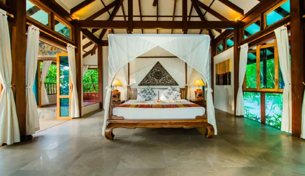 สองห้องนอน บีช วิลล่า สระน้ำ