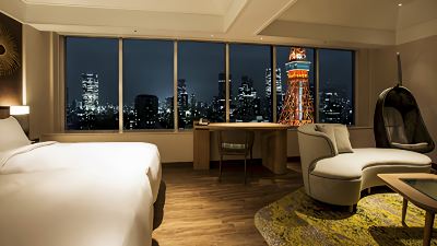 【東京タワー側】プレミアムジュニアスイートルーム ザ・プリンス パークタワー東京の写真