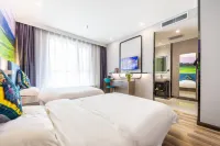 Lanzhou Youlai Hotel (Dongfanghong Plaza Subway Station Pingliang Road) - balkon