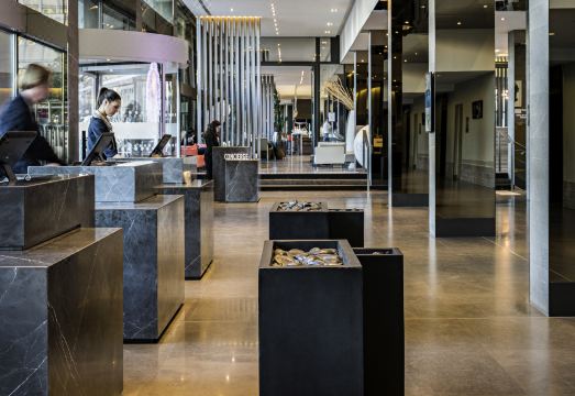 호텔 조식 전경