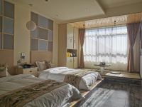 拉萨朵故桑陪主题酒店 - 供氧精致日式双床房