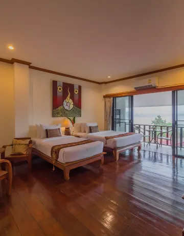 ห้องดีลักซ์ เตียงแฝด