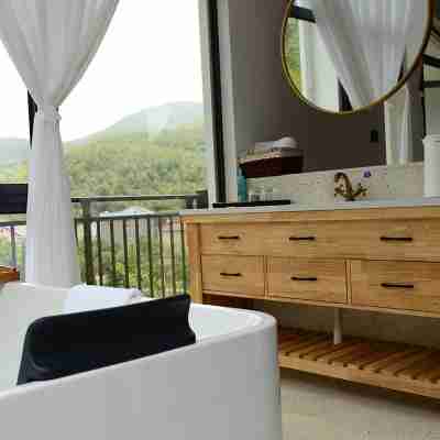 天一色度假山墅度假別墅（澗省線分店） Rooms