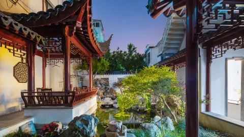 Qiu Inn (Suzhou Pingjiang Road Humble Administrator's Garden) in Ningxia