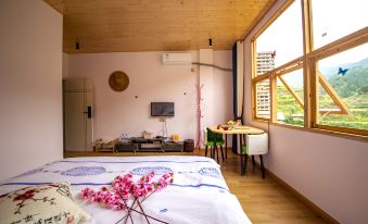 A cloud home stay in zhaoxing dong village