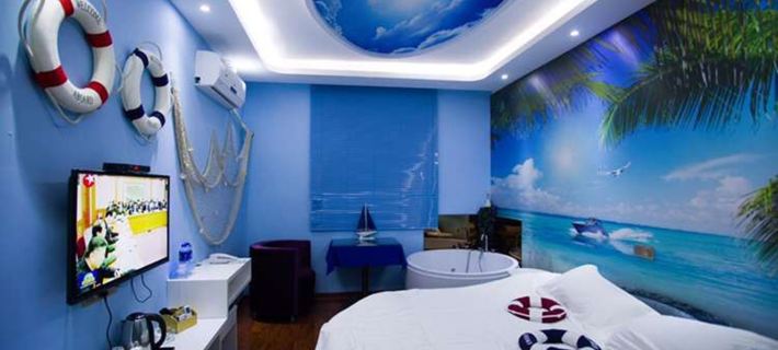 Liyang Eiffel Theme Hotel Hotel di Funan