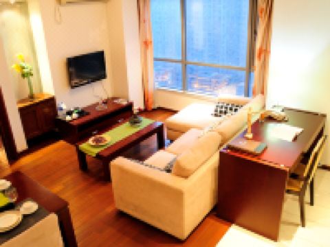 上海天茂滨江行政公寓 - 江景豪华套房