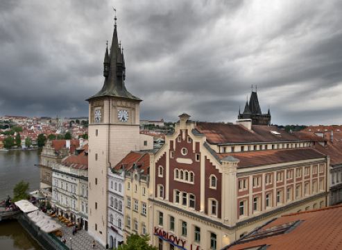 Charles Bridge Palace Prague