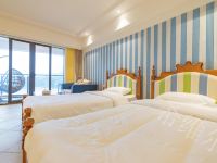 南澳黄金海岸希维尔假日公寓 - 日出沙滩海景双床房