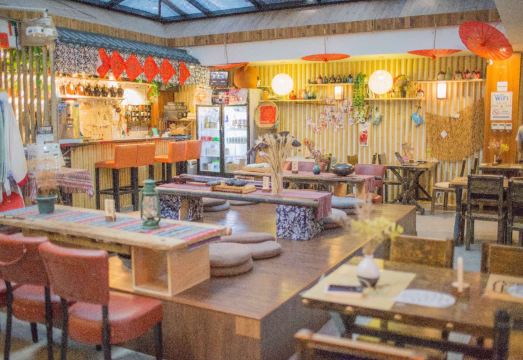 원더즈 호스텔 라운지 공간