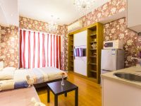 开心公寓(上海周浦万达店) - 舒适温馨一室大床房