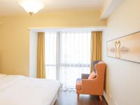 青岛一澜未央酒店式公寓 - 舒适豪华大床