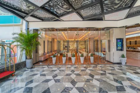 Keguan Jingpin Hotel Отели рядом с достопримечательностью «Shanghai Industry and Commerce Foreign Language College South Campus»