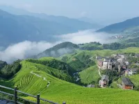 花築·龍勝月上山舍客棧（龍脊梯田九龍五虎觀景台店） 龍勝住宿飯店