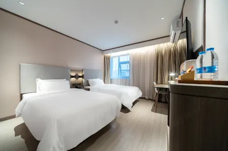 HanTing Hotel (Shanghai Wujiaochang Shiguang Road) Отели рядом с достопримечательностью «Shanghai Open University Yangpu Branch School»