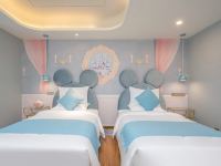 广州丛林大象酒店 - 蓝色城堡双床房