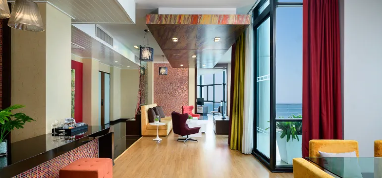 ห้องสวีทเอ็กซ์ตรีมริมทะเล 2 ห้องนอน