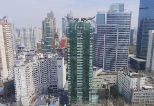 상하이 코스모 월드 유니온 서비스 아파트 수영장