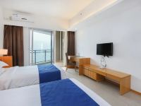 惠东海公园惠鼎度假公寓酒店 - 豪华海景双床房