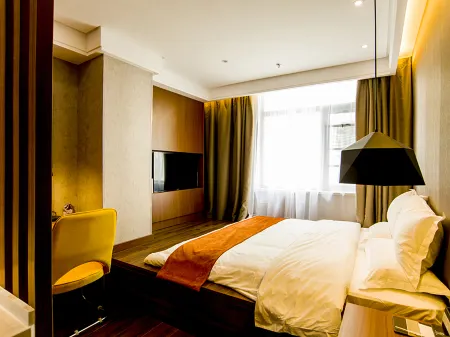 Durian Candy Select Hotel (Xinhua Hanjincheng Branch) Отели рядом со станцией Xinyi Railway Station