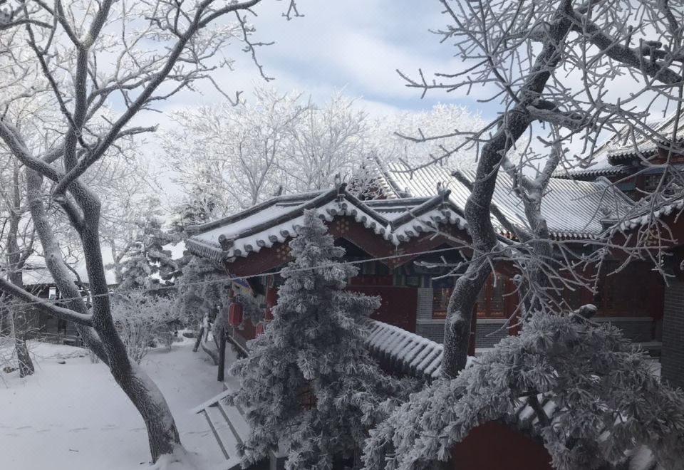 태산 정상 풍경