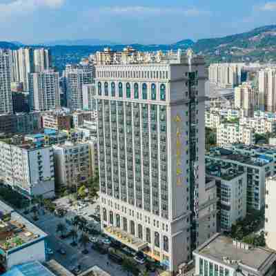 巴中天越岷山飯店 Hotel Exterior