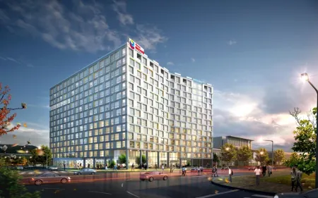 Ramada Encore by Wyndham Gimpo HAN River Hotel Отели рядом с достопримечательностью «Abraham Park Kenneth Vine Collection Museum»