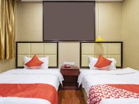 重庆合金商务酒店 - 高级双床房（无窗）