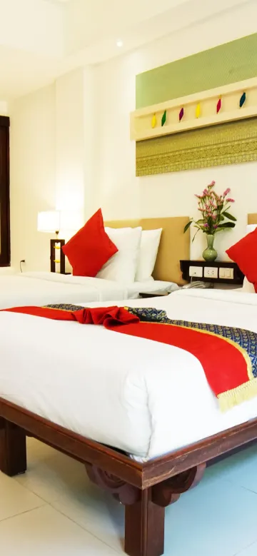 ห้องดีลักซ์ เตียงแฝด