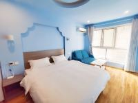 西安SUMMER酒店公寓 - 蓝色地中海大床房