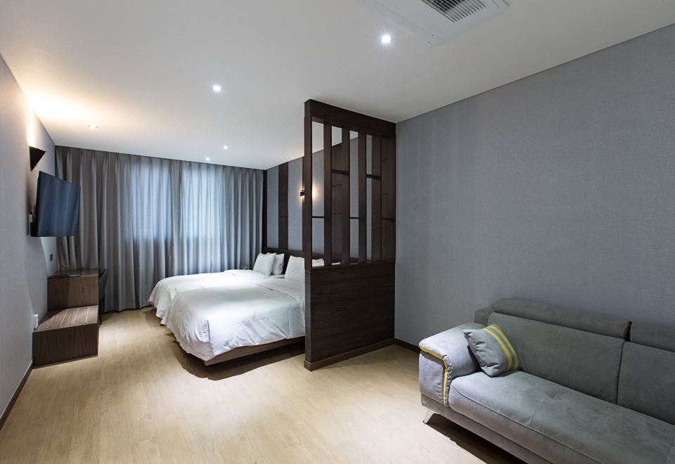 노떼라미아호텔의 세련된 외관