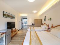 惠东蔚兰海岸度假公寓 - 豪华侧面海景标准双床房