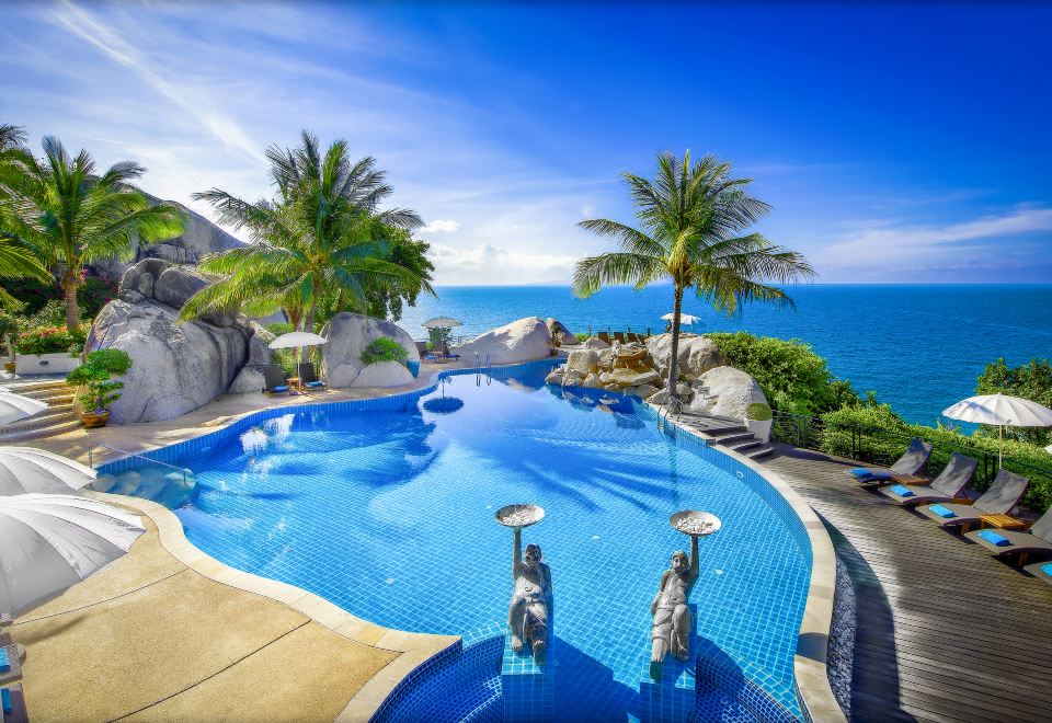 자마키리 리조트 객실 내부 및 침구