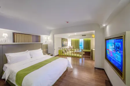 Jinjue Boutique Hotel (Harbin Haxi Wanda Plaza) Отели рядом с достопримечательностью «Heilongjiang University»