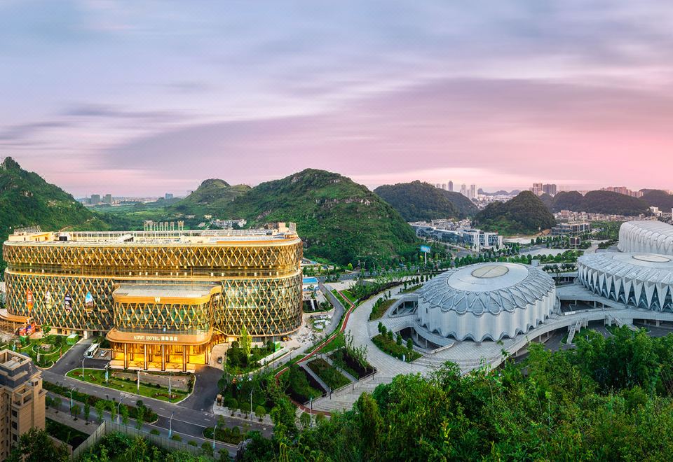 아우위 호텔 객실 내부