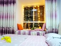 衡阳温馨的港湾公寓(十家村分店) - 温馨浪漫二室二厅套房