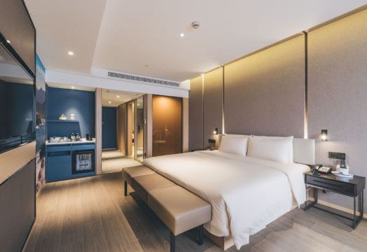 상하이 지하철 인근 호텔