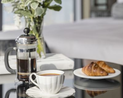 デラックススイート ハイアット セントリック ヴィクトリア ハーバー 香港の写真