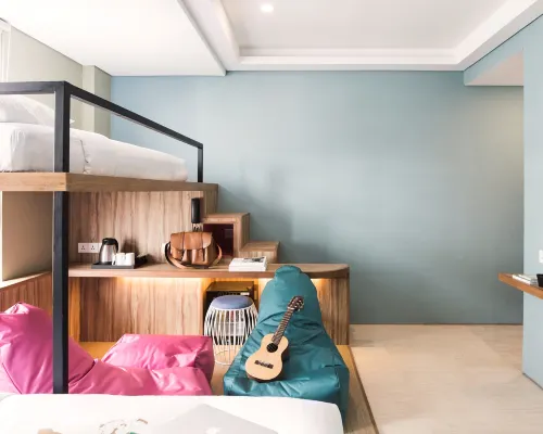 Cara Cara Inn Hoteles cerca de Centro comercial Kuta Square