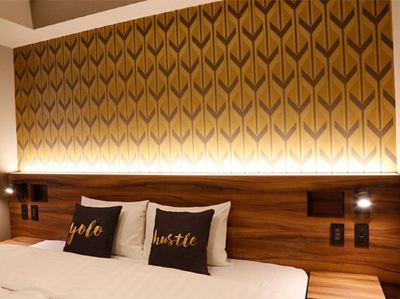 スタンダードダブルルーム ホテルコード心斎橋の写真