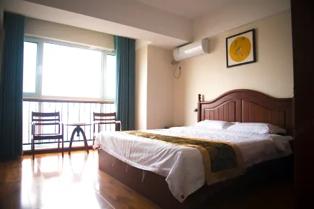 Zhaoyuan San Bofei Apartment Hotel Отели в г. Чжаоюань