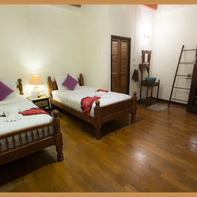 Rustic Guest House Hotel dekat Pasar Warorot