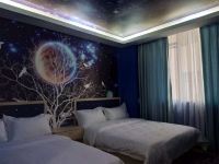 清远月星空主题公寓 - 星空主题双床房