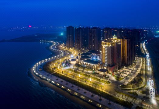 칭다오 호텔 실내 전망