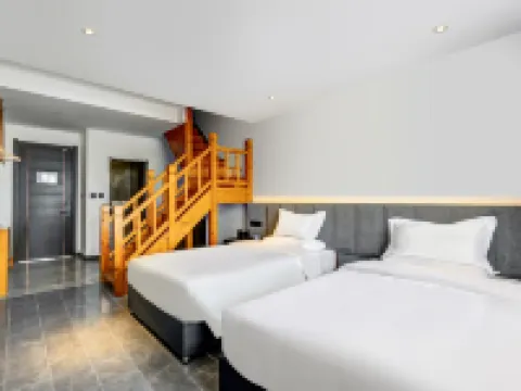 鏡泊湖天泊•麗景ホテル 寧安のホテル