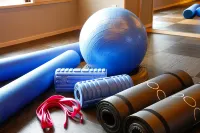 The Shiroyama Terrace Tsuyama Villa - Fitnessstudio