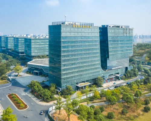 The Mulian Hotel of Hangzhou Future Sci-Tech City Außen Photos