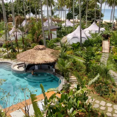 Nacpan Beach Glamping Managed by H Hospitality Group Hotels near Calitang Beach